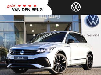volkswagen tiguan 1.5 tsi 150 pk dsg r-line | black style | matrix led | app connect | acc | climatronic | stoel + stuurverwarming | elektrische klep | keyless 