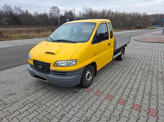 hyundai h200 h1 skrzyniowy, na bliźniaku, ladowność 1540 kg nie master klomnice • olx.pl
