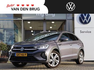 volkswagen taigo 1.0 tsi 110 pk dsg r-line | trekhaak | iq light | app connect | navigatie | climatronic | acc | stoelverwarming | camera |