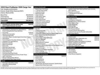 used 2023 ram promaster 3500 high roof