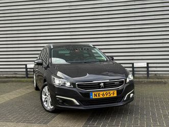 peugeot 508 sw - 2.0 bluehdi premium (bj 2017) xenon|half-leer|navi|ex bpm exportprijs eu