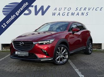 mazda cx-3 2.0 skyactiv-g 121 luxury | trekhaak | memory | leder | led | hud | 18 inch