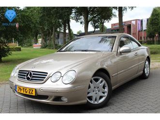 mercedes-benz cl 500 v8 luchtvering, nieuwstaat collectorsitem full service historie!
