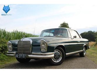 mercedes-benz se 220 se coupe prachtige auto! stuurbekrachtiging!