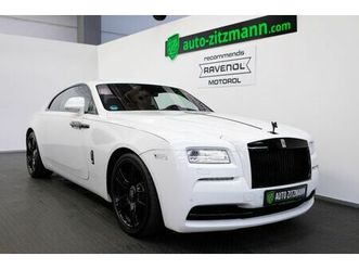 rolls-royce wraith black/starlight/belüftung/top-view kamera