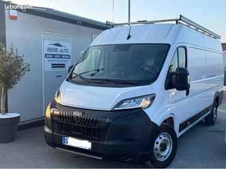 22.300 ht nouveau peugeot boxer l4h2 hdi 140ch maxi excellent état full options