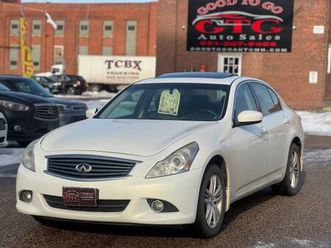 2012 infiniti g25x 163k miles, fully loaded 2.5l awd clean title