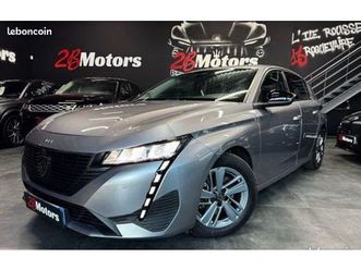 peugeot 308 (nouvelle génération) 1.5 bluehdi 130ch active pack•feux full led• radars jantes alu 16p•carplay sans fil•gps•clim auto