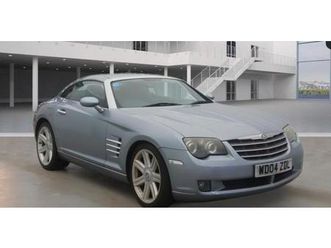 2004 chrysler crossfire 3.2 v6 2dr coupe petrol manual