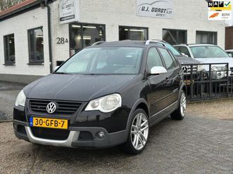 volkswagen polo - 1.4-16v cross schuif-/kanteldak keurige auto