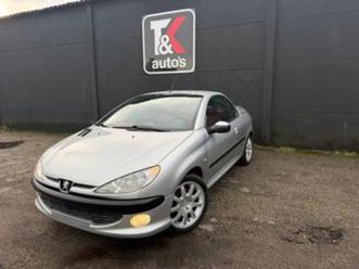 ② peugeot 206 2.0i cabrio — peugeot — 2ememain