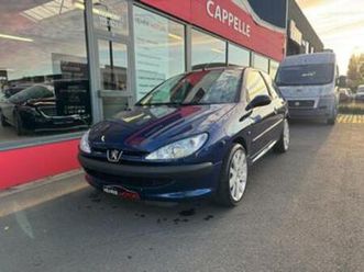 ② peugeot 206 1.4i •airco• •garantie•[keuring + carpass] — peugeot — 2ememain
