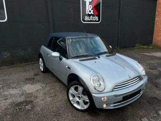 ② mini cooper cabrio 1.6i — mini — 2ememain