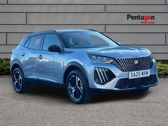 used peugeot 2008 suv 2025 1.2 puretech gt suv 5dr petrol eat euro 6 (s/s) (130 ps)