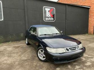 ② saab 9.3 cabrio 2.0i — saab — 2ememain