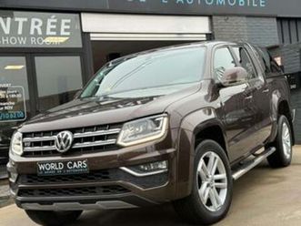 ② volkswagen amarok 3.0 v6 tdi 4motion xenon hard-top camera n — volkswagen — 2ememain