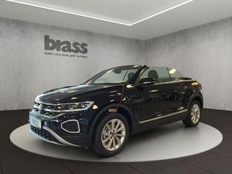 t-roc cabriolet style 1.0 l tsi opf 85 k w (116 ps) 6-gang