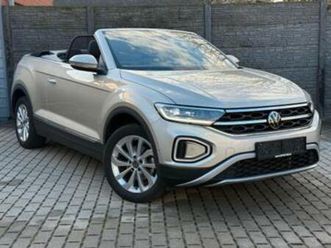 ② volkswagen t-roc cabriolet 1.5 tsi style 150pk  navigatie — volkswagen — 2ememain