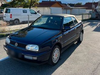 volkswagen golf 3 cabrio tüv 8/27