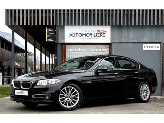 (f10) lci 520d 190ch luxury bva / origine france - toit ouvrant - cam 360°