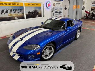 1997 dodge viper - gts - very low miles - like new -see video