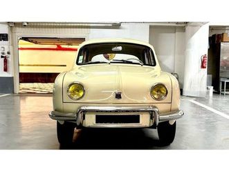 1958 renault dauphine beige manuel, 3 vitesses conduite à...