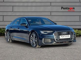 used audi a6 saloon 2019 2.0 tdi 40 s line saloon 4dr diesel s tronic euro 6 (s/s) (204 ps)