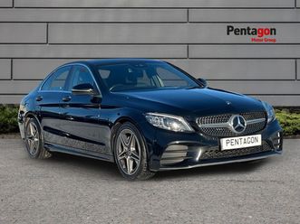 used mercedes-benz c class saloon 2019 1.5 c200 mhev eq boost amg line (premium) saloon 4dr petrol g tronic plus euro 6 (s/s) (198 ps)
