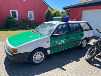 volkswagen passat polizei filmfahrzeug