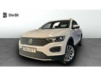 volkswagen t-roc tsi116 plus/p-värmare/drag/kamera