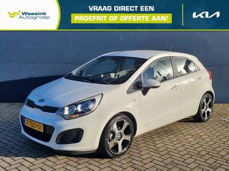 kia rio 1.2 cvvt 85pk comfort pack | unieke km stand | airco | lichtmetalen velgen |