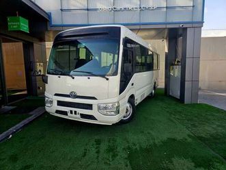 toyota coaster coaster patrol/ v4 2.7l/ 23 seats/ seat cover/ low mileage