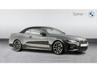 bmw 4 series 420i m sport pro edition convertible 2.0 2dr