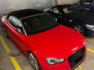 audi s5 cabriolet, in rot, top zustand, mfk 06.2024