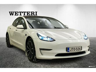 long range dual motor awd / nahkaverhoilu / lasikatto / kahdet renkaat aluilla / autopilot / kamera / navi / muk.vakkari