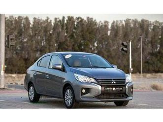 mitsubishi attrage glx 1.2l mitsubishi attrage 2021 1.2l gcc, accident-free, in excellent condition 359 p.m