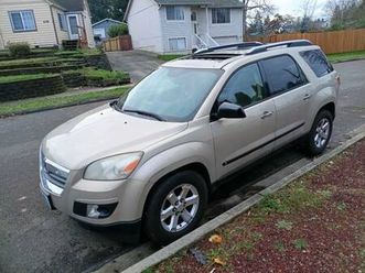 sold ! 2007 saturn outlook suv large cargo seating up to eight people