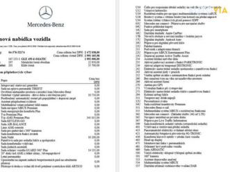 mercedes-benz gle 450d 4m, 1.majitel, cz za 88 506 €