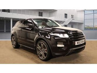 2012 land rover range rover evoque 2.0 dynamic lux coupe 3d