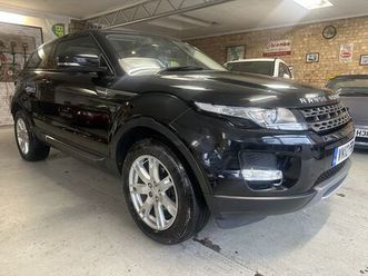2012 land rover range rover evoque 2.2td pure (150bhp) 4x4 coupe 3d