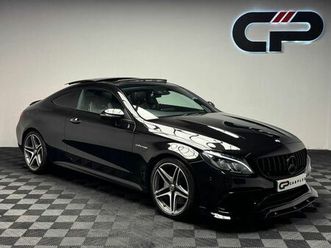 mercedes-benz c-class 4.0 c63 v8 biturbo amg (premium) coupe 2dr petrol spds mct euro 6 (start/stop) (476 ps)