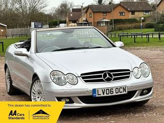 mercedes-benz clk 3.0 clk280 avantgarde cabriolet 7g-tronic 2dr