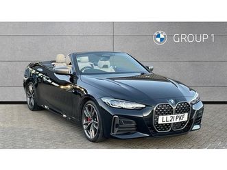 bmw 4 series m440i xdrive convertible 3.0 2dr