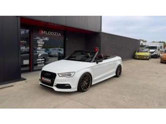 ② audi a3 cabrio black edition tuned vmaxx + 19“ jr38 — audi — 2ememain