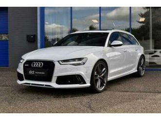 ② audi rs6 rear axle matrix airsuspen headup bose acc — audi — 2ememain