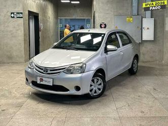 toyota etios x sedan 1.5 flex 16v 4p mec.
