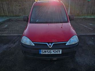 vauxhall, combo, car derived van, 2007, manual, 1686 (cc)