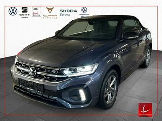 volkswagen t-roc cabriolet r-line 1,5 tsi dsg navi kamera s
