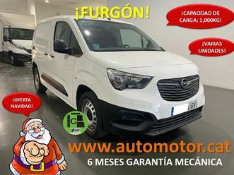 opel combo 1.5 td 75kw 100cv select l h1 1000kg