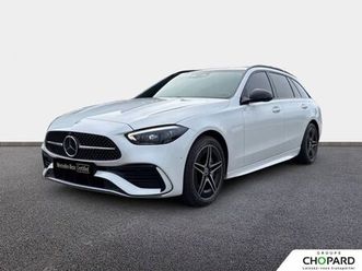 mercedes classe c 2024 - blanc - classe c break 300 de 9g-tronic 4matic e-hybrid eq amg line